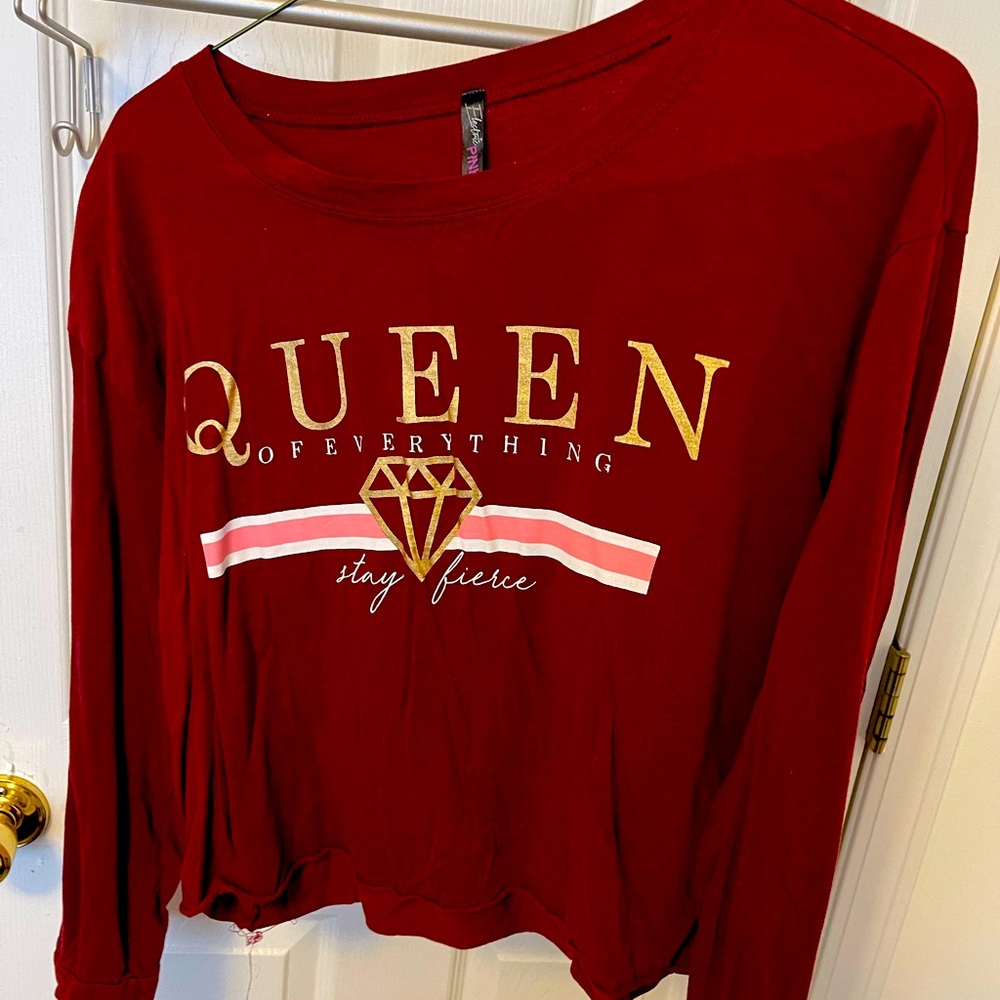 Long sleeved shirt!